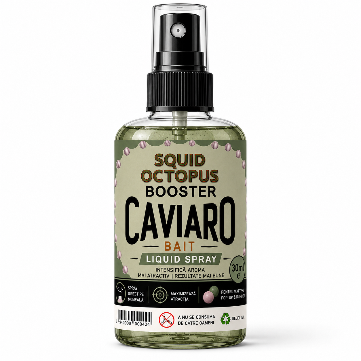 BOOSTER CAVIARO SQUID OCTOPUS