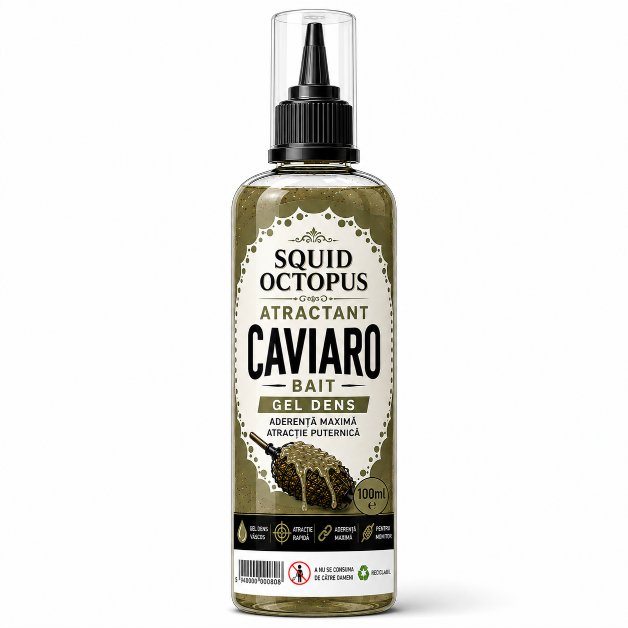 ATRACTANT CAVIAROBAIT SQUID OCTOPUS
