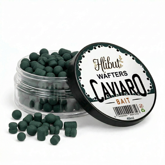 HALIBUT CAVIARO WAFTERS